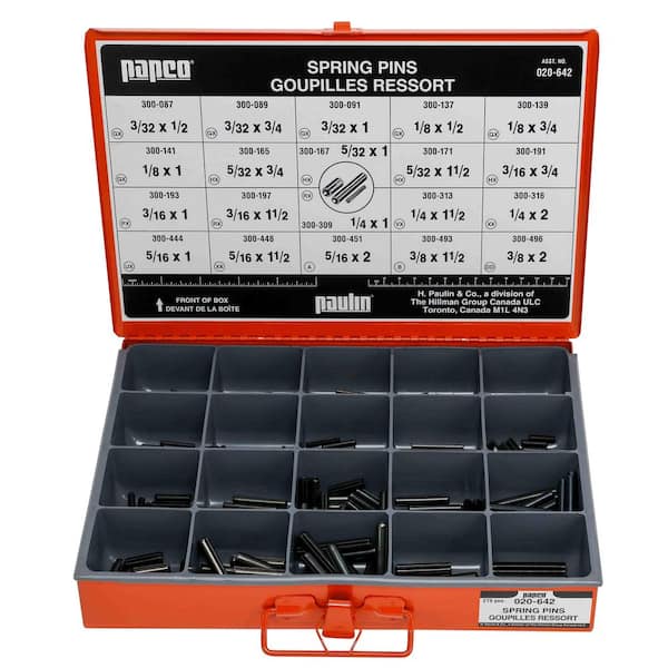 Spring Pins Assorted Master Pro Kit (275-Pieces)