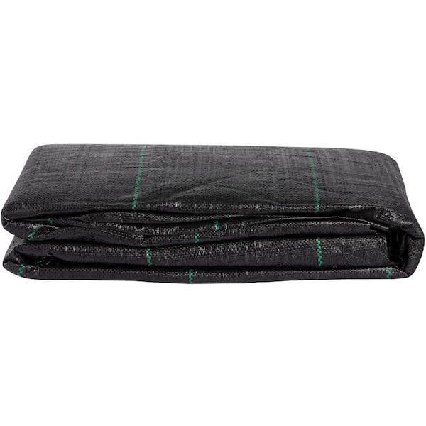 Geotextile Fabric-12.5 ft. x 50 ft. 3.5 oz. 600 lbs. Tensile Strength for Soil Stabilization, Landscaping, Weed Barrier