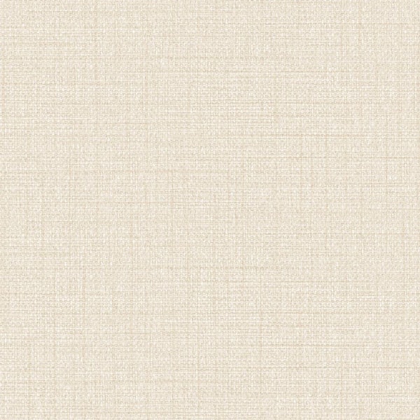 Seabrook Designs Woven Raffia Linen Hidden Cove Vinyl Strippable Roll (Covers 60.75 sq. ft.)