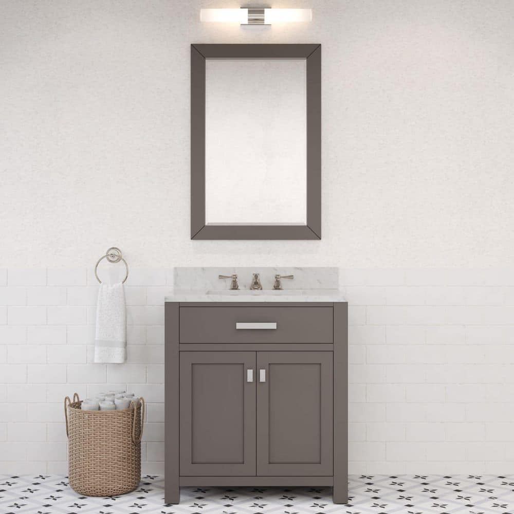 Water Creation Madison 30 in. W x 21.5 in. D x 34 in. H