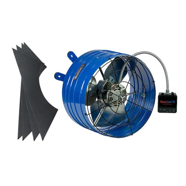 QuietCool 1945 CFM Smart App Controlled 2-Speed Gable Mount