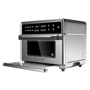 BLACK+DECKER 1500 W 6-Slice Stainless Steel Countertop Toaster Oven with  Built-in Timer 985118638M - The Home Depot