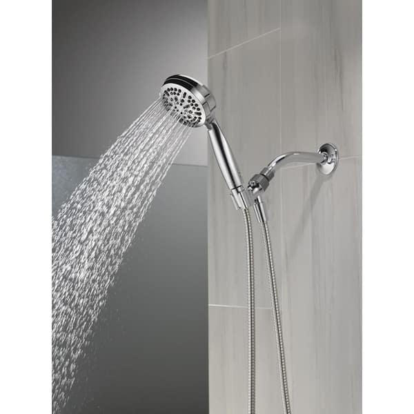 6-Setting Hand Shower with Cleaning Spray in Spotshield Brushed