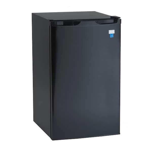 Avanti 19.25 in. 4.4 cu.ft. Mini Refrigerator in Black with Freezer