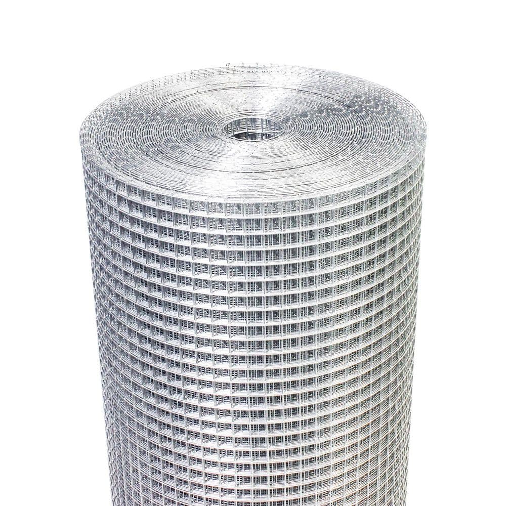 100 ft. L x 16 in. H Silver Metal Farm Fence-Hot-Dip Galvanized, Corrosion Resistant, for Animal Cages, Gardens price history on PriceWatchPro