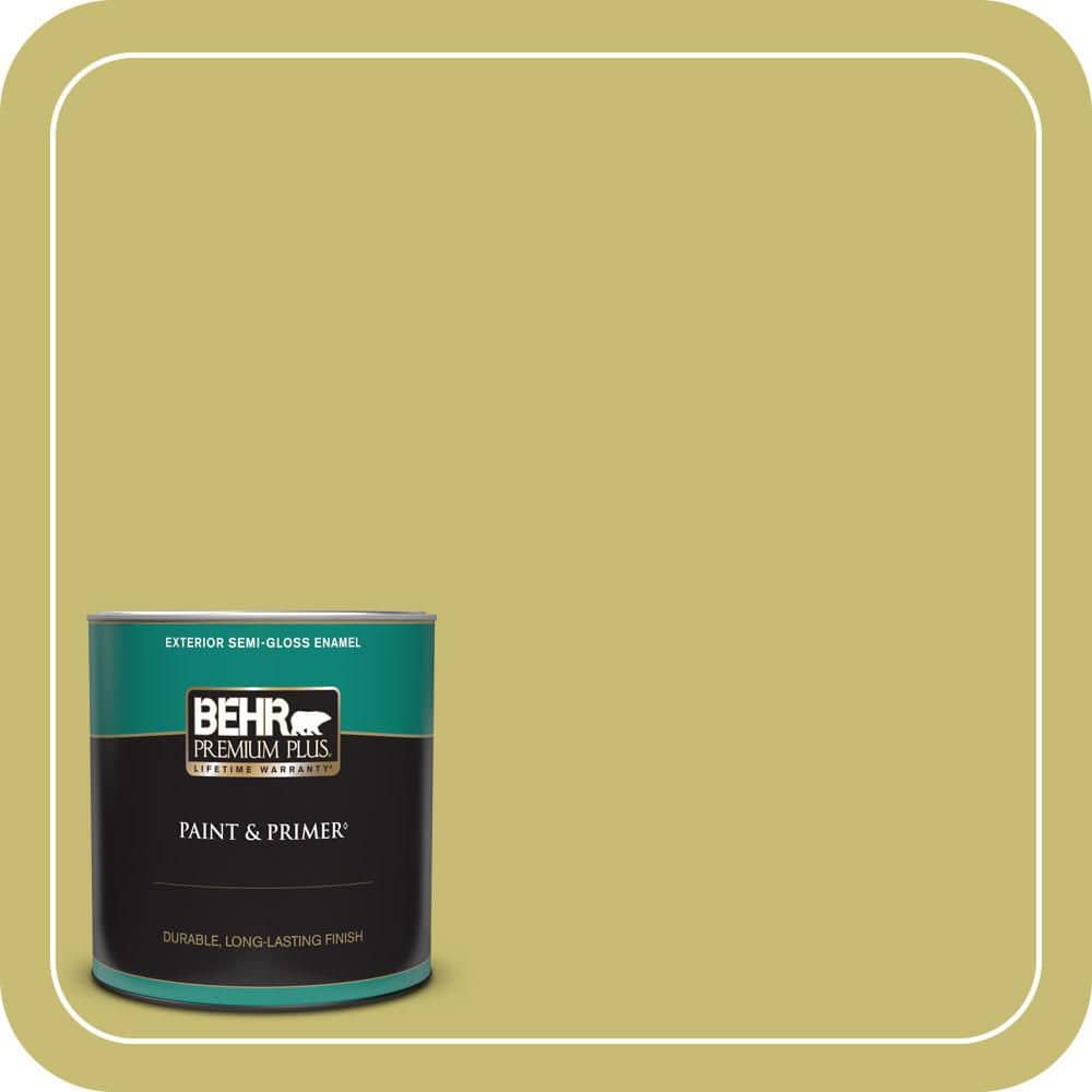 1 qt. Home Decorators Collection #HDC-SP16-02 Pistachio Shortbread Semi-Gloss Enamel Exterior Paint & Primer price history on PriceWatchPro