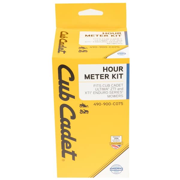 Cub Cadet Original Equipment Hour Meter Add-On Kit for Ultima Series Zero Turn Lawn Mowers (2019 and After)