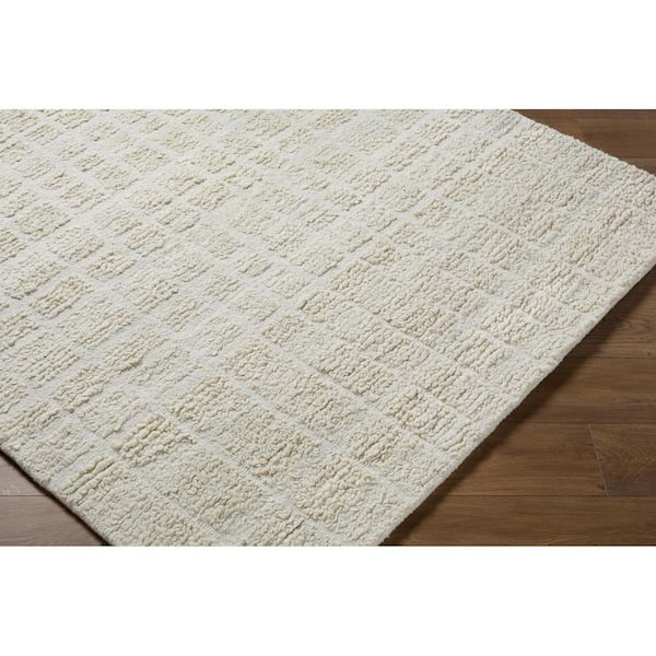 Divine Gray Global Solid Color 6 ft. x 9 ft. Area Rug