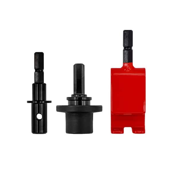 Quick Connect Kit, Drill-Adaptive Augers, Red, 42494