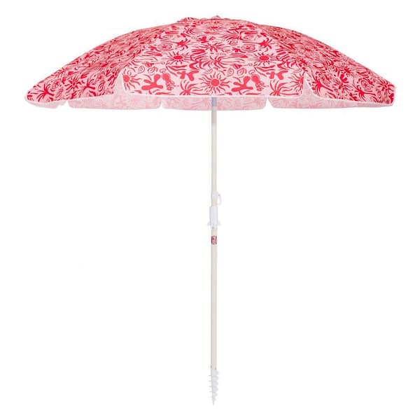 best windproof patio umbrella Pellebant Solar LED Double Top 9 ft. x 11 ft. Outdoor Cantilever 360  Rotation Tiltable Patio Umbrella in Gray with Base UB024PU88LDGY