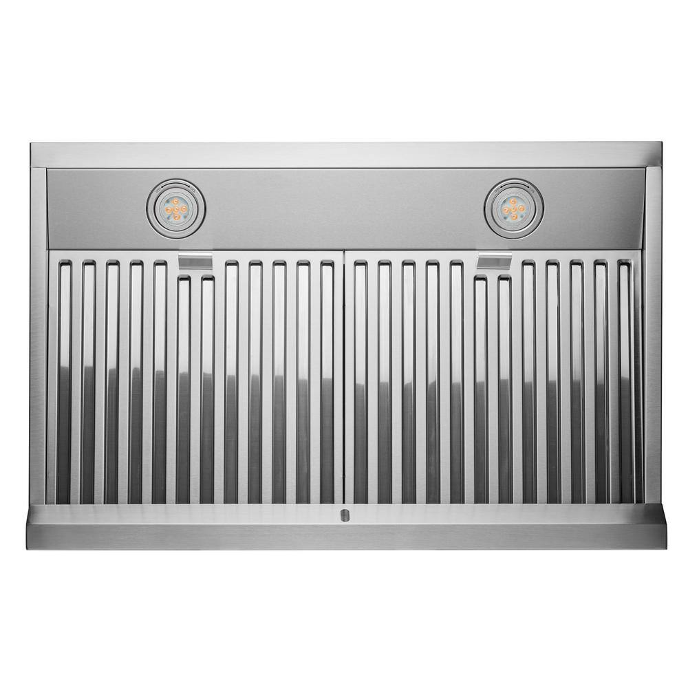 Hauslane 30" Stainless Steel Convertible Wall Mounted Range Hood