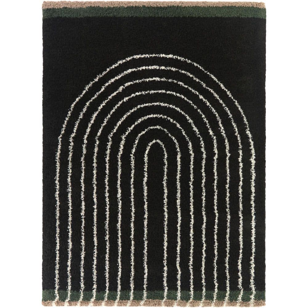 Oaklynn Charcoal 5 ft. 3 in. x 7 ft. Modern Area Rug price history on PriceWatchPro