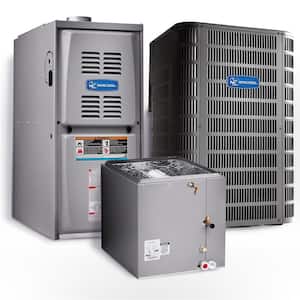 MX 3 Ton 33,000 BTU 16 SEER Upflow Split System Air Conditioner with 110,000 BTU 80% AFUE Gas Furnace