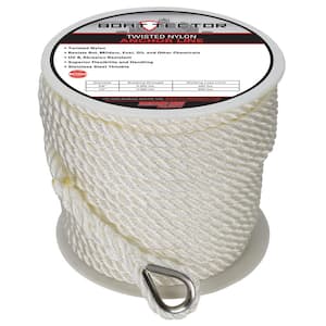 Extreme Max 3006.2493 7/32 x 1500’ Rope-in-A-Box - Bulk Rope for Marine  Winterizing, Shrink Wrap, Single-Use Applications and More