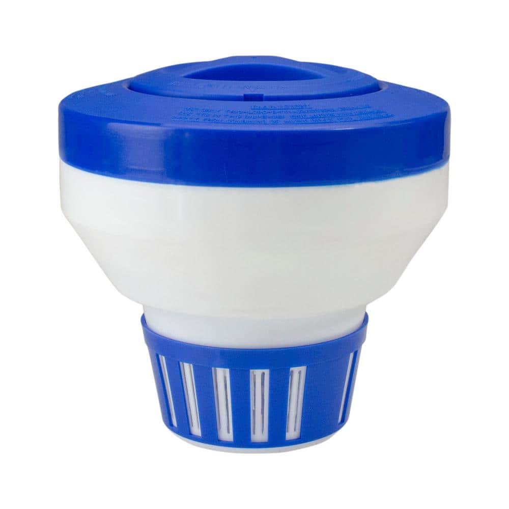 7.5 ft. Classic Blue and White Floating Swimming Pool Chlorine Dispenser price history on PriceWatchPro