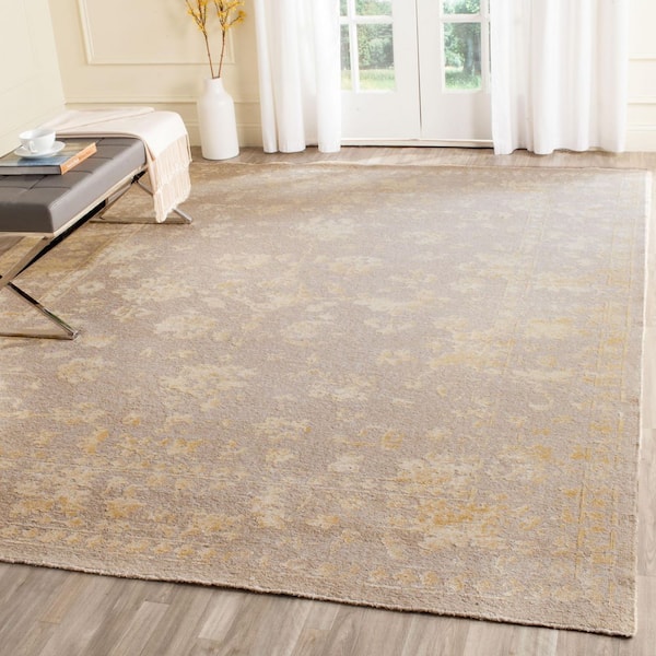 Centennial 8 ft. x 10 ft. Silver/Gold Oriental Area Rug