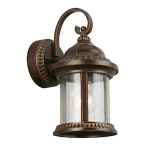 Acclaim 1405ABZ LED Wall Sconces Collection 1-Light Wall Mount Outdoor Light Fixture Architectural Bronze 