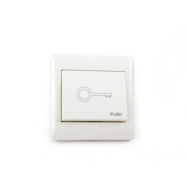 ALEKO WIRED PUSH BUTTON 4 in x 3 in FOR ANY GATE OR GARAGE DOOR OPENER