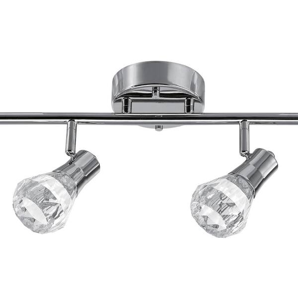 Reviews for Globe Mia 2.5 ft. 4-Light Chrome Integrated LED Track Lighting Pg - The Home Depot