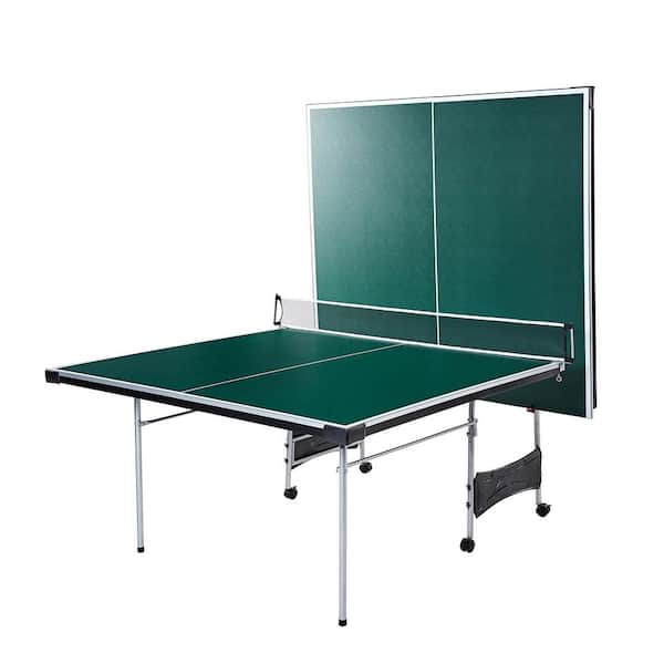 LANCASTER · GAMING COMPANY Official Size Indoor Folding Table Tennis Ping  Pong Game Table (4-Piece) TT415Y19017 - The Home Depot