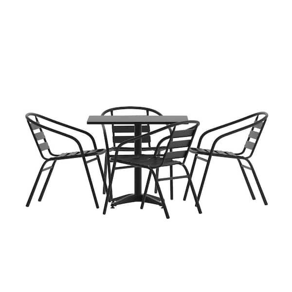 Carnegy Avenue 5-Piece Square Outdoor Dining Set