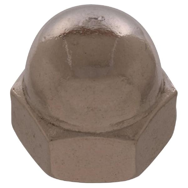 10-24 Brass Acorn Dome 20 Cap Hex Nut  #10 x 24 Nuts 10x24 Nut  10/24 