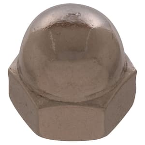 1/4"-20 Stainless-Steel Acorn Nut (6-Pack)
