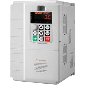 VFD 7.5KW 220-Volt 10HP, 1 or 3 Phase Input, 3 Phase Output Variable Frequency Drive AC 33A CNC Motor Inverter Converter