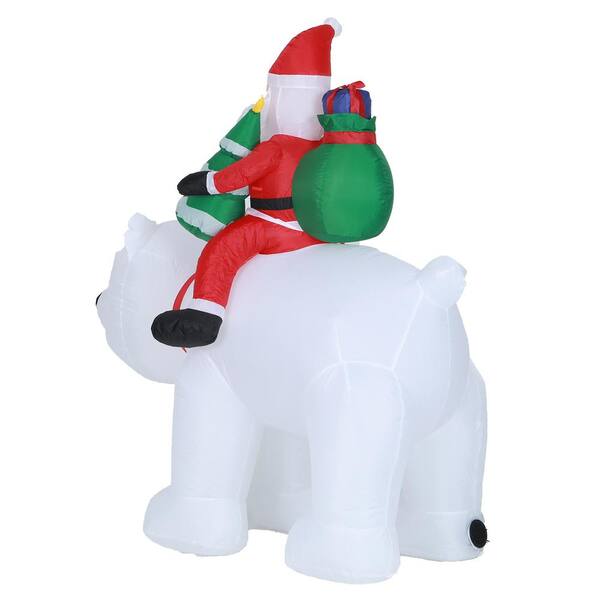 polar bear inflatable home depot
