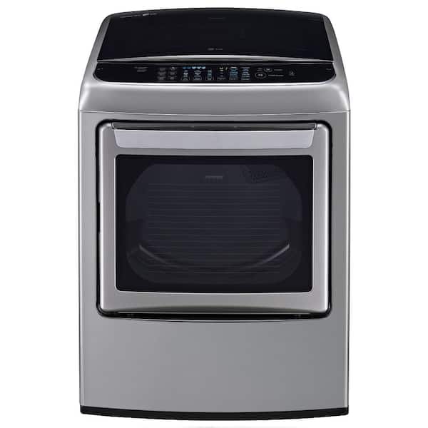 LG 7.3 cu. ft. Electric Dryer with Steam in Graphite Steel