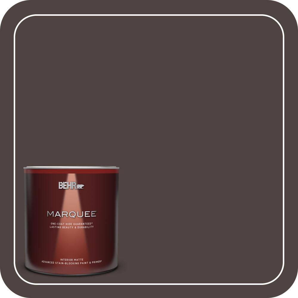 1 qt. #790B-7 Bitter Chocolate Matte Interior Paint & Primer price history on PriceWatchPro