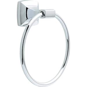 Portwood Towel Ring in Chrome
