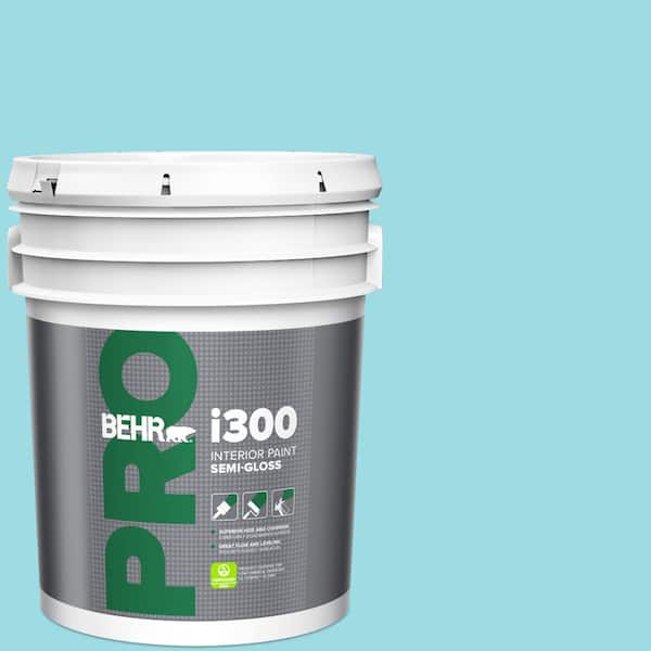 BEHR PRO 5 gal. #P470-2 Serene Thought Semi-Gloss Interior Paint