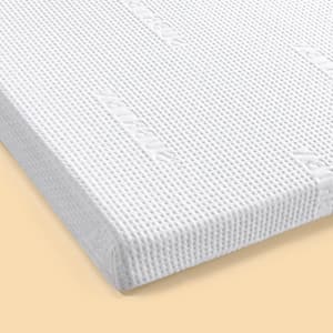 Medium 4 in. Queen Gel Memory Foam Mattress Topper, Protect Your Bed