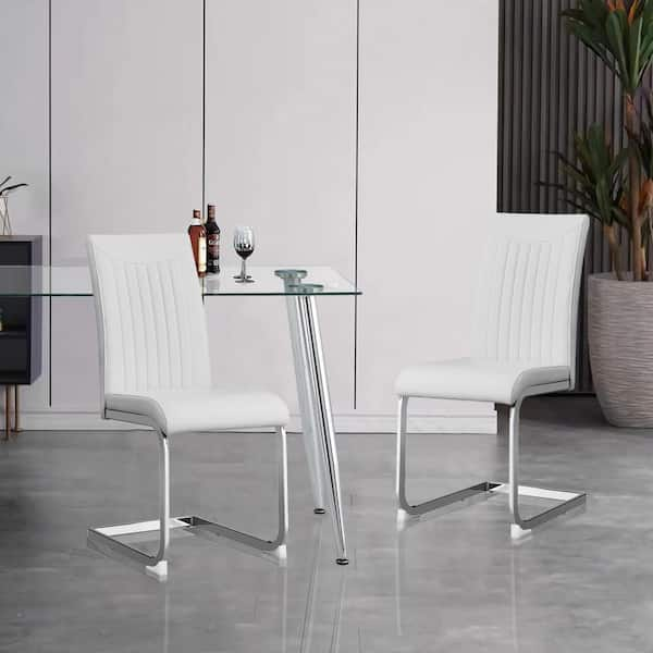 White cheap gloss chair