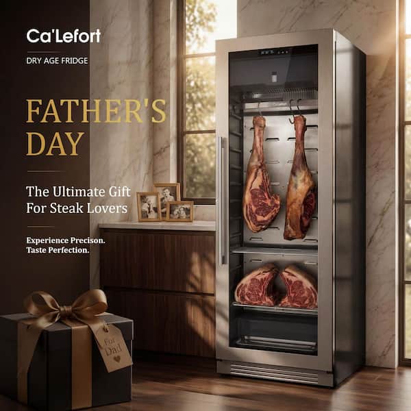 Ca'Lefort 24 in. 12.5 cu. ft. Dry Age Fridge for Beef and Meat