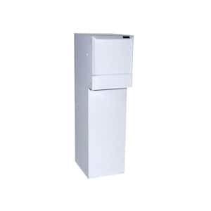 White Package Drop Vault Wall-Mount (Top Only) Mailboxes