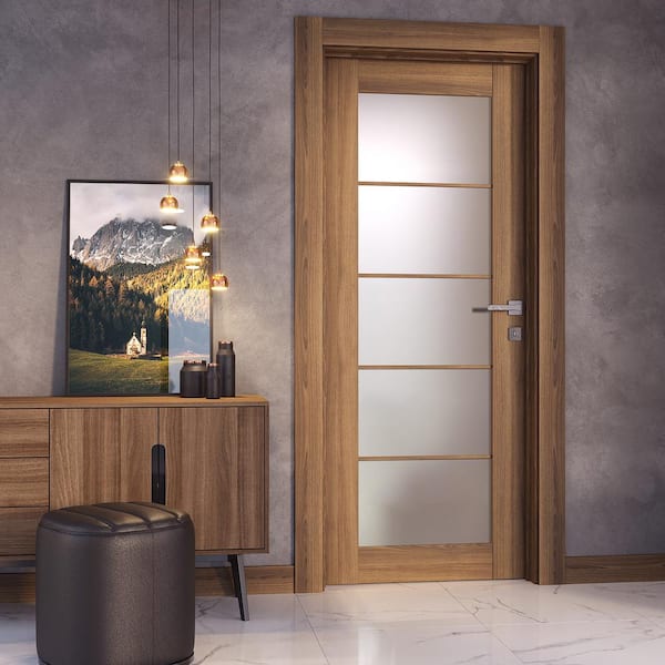 Belldinni 24 in. x 96 in. Vona Right-Hand Solid Composite Core