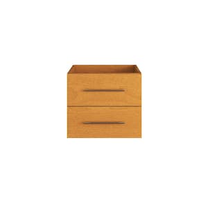 Napa 24 in. W x 22 in. D x 20-5/8 in. H Single Sink Bath Vanity Cabinet without Top Wall Mounted in Pacific Maple
