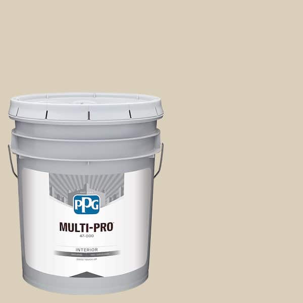 MULTI-PRO 5 gal. PPG1097-3 Toasted Almond Semi-Gloss Interior Paint