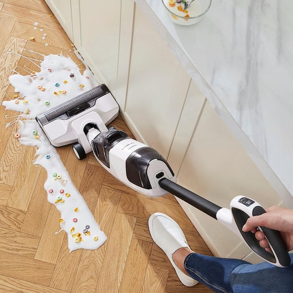 Tineco iFloor 3 Plus – 3 in 1 Mop, Vacuum & Self Cleaning Floor Washer  White and Gray FW030500US - Best Buy