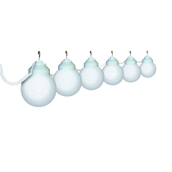 Polymer Products 6-Light Outdoor White String Light Set