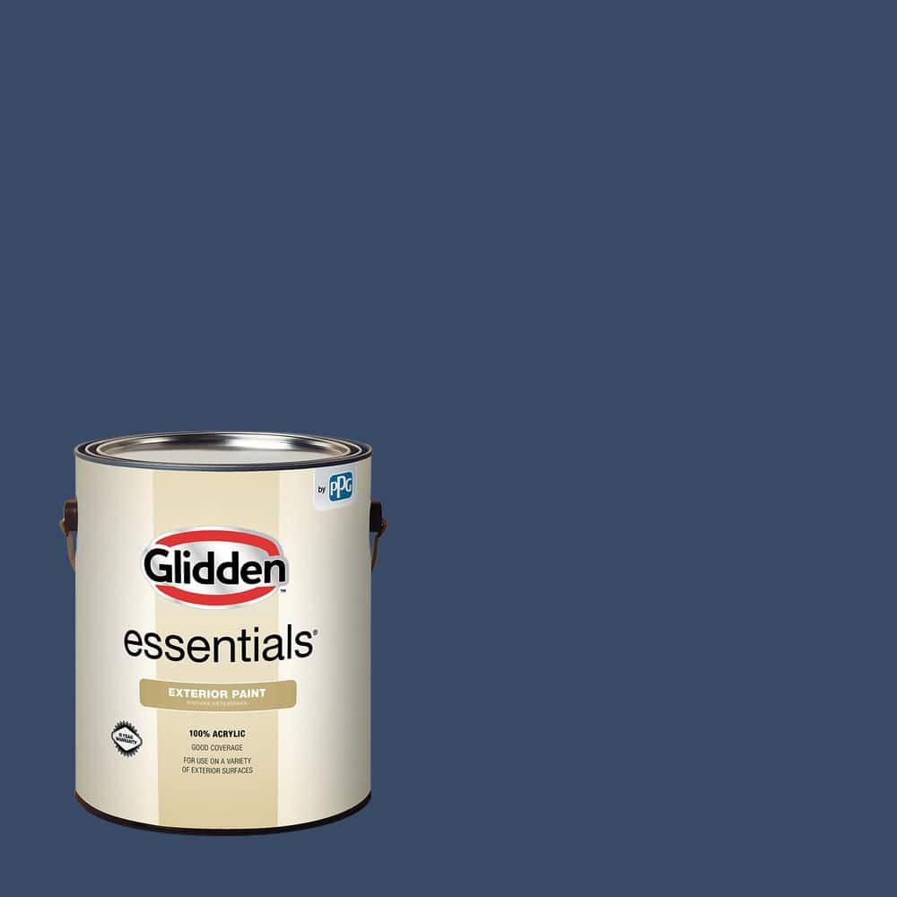 1 gal. #PPG1164-7 Annapolis Blue Flat Exterior Paint price history on PriceWatchPro