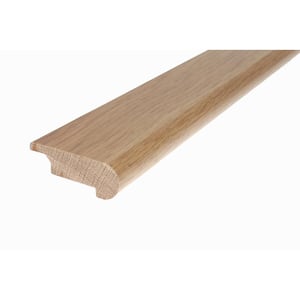 Solid Hardwood Karan 0.5 in. T x 2.75 in. W x 78 in. L Overlap Stair Nose