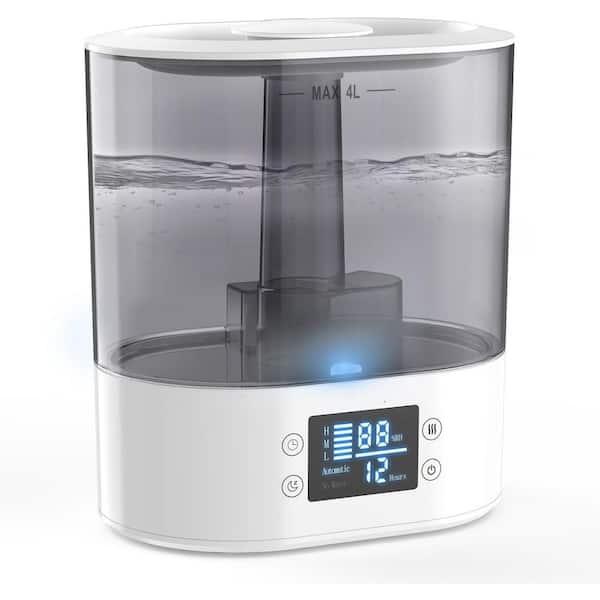 Cool Mist 1.06 Gallon Ultrasonic Humidifier for Bedroom - BeamBox