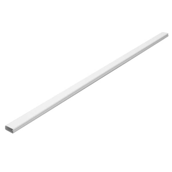 Legrand Wiremold CordMate III High-Capacity Cord Cover Channel, White