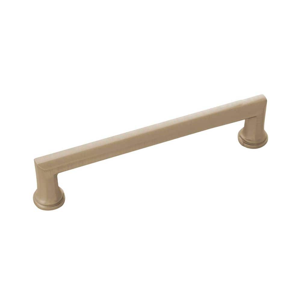 Facette Collection Pull 6-5/16 Inch (160mm) Center to Center Champagne Bronze Finish Cabinet Pull price history on PriceWatchPro