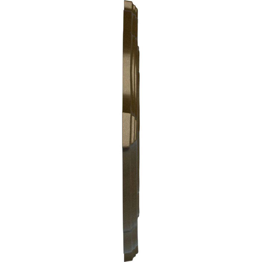 Pesaro Brass 36" x 26" Urethane Ceiling Medallion