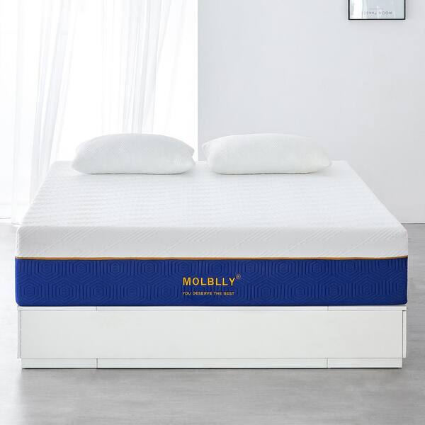 Molblly King Medium Memory Foam 12 in. BedinaBox Mattress HDDBXB