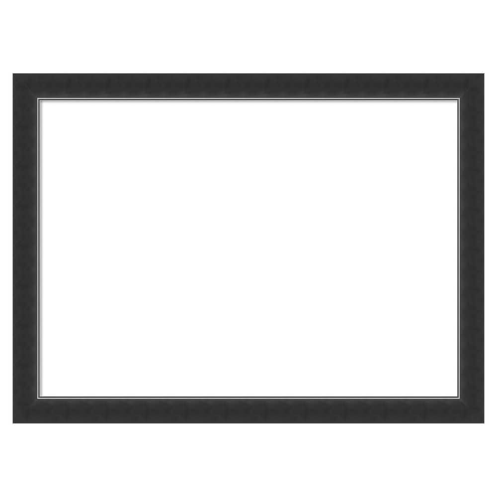 Corvino Black Narrow 31 in. x 23 in. Wood Framed Dry Erase Magnetic Memo Board price history on PriceWatchPro